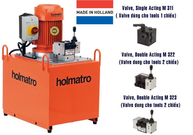 bom dien thuy luc holmatro 50 lit