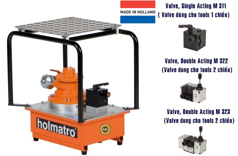 Bom khi nen thuy luc 6 lit, 720 bar