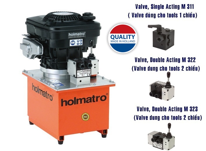 Bom thuy luc chay xang homatro 50 lit