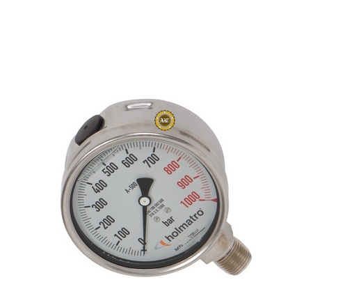 Đồng hồ &aacute;p 0-1000 bar (&Oslash; 100 mm)