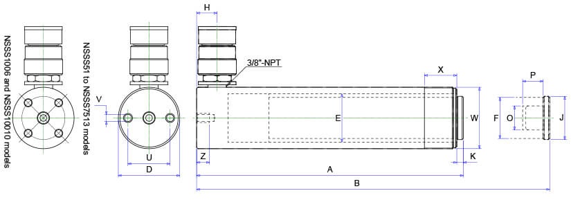 kích thước kích NSSS