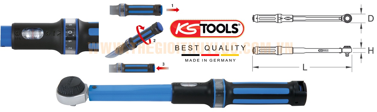 cờ lê lực Ks tools 516.14xx