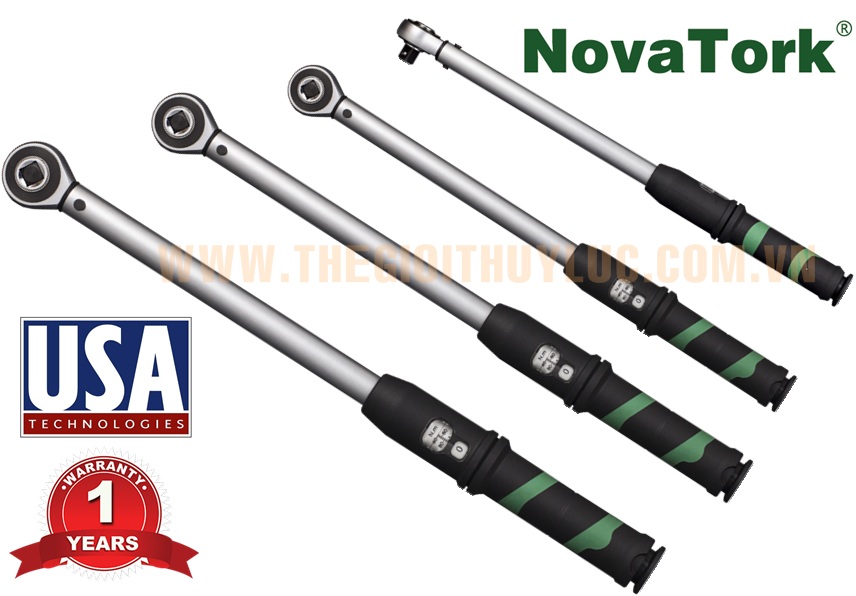 cờ lê lực novatork đầu liền