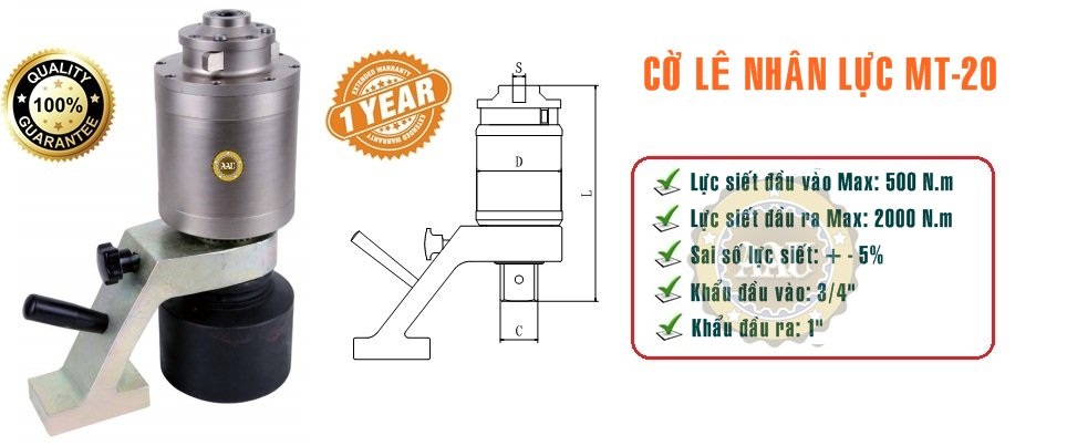 co le nhan luc 2000 N.m http://thegioithuyluc.com.vn/