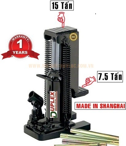 K&iacute;ch m&oacute;c thủy lực 7.5 tấn