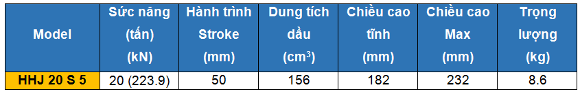 kich thuy luc 1 chieu rong tam 20 tan 50 mm