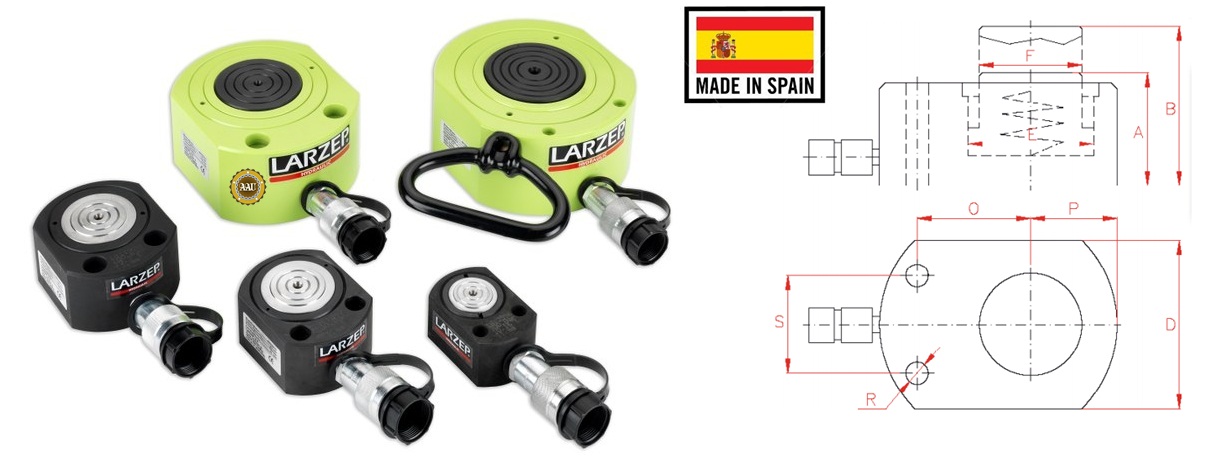 kich 1 chieu mong larzep model SMX