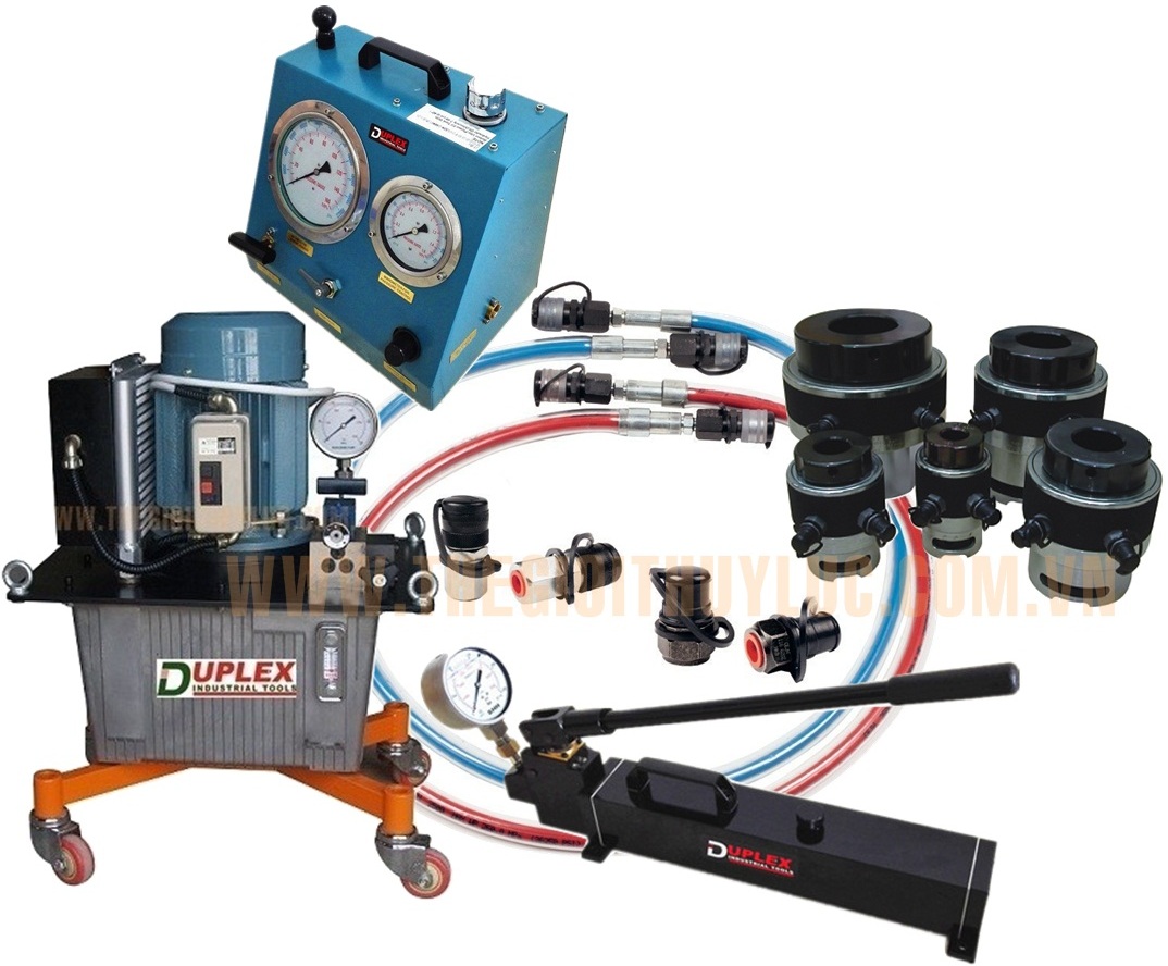Bơm điện cao áp thủy lực - Duplex
