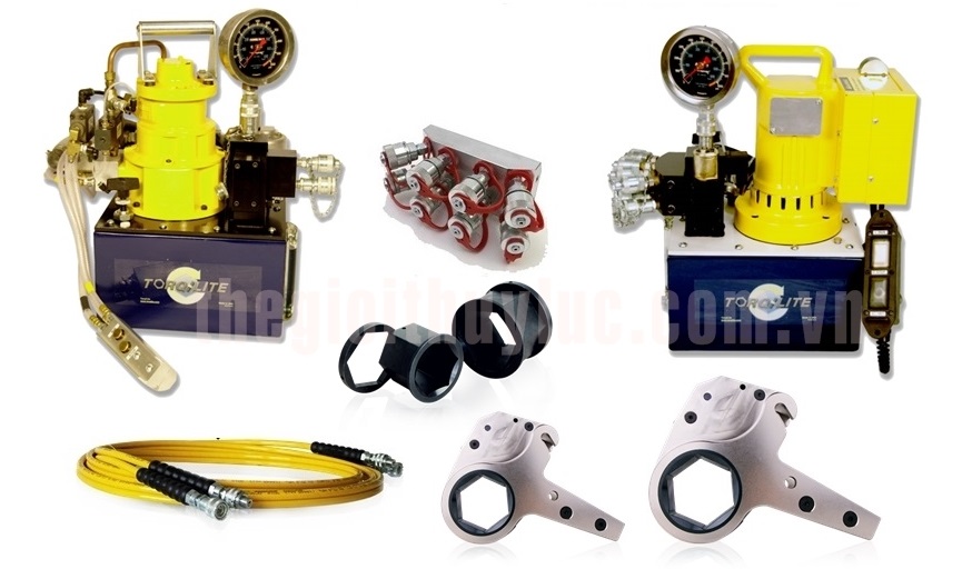 Hydraulic Torque Wrenches, IU-50XL, co le thuy luc dang trong, co le thuy luc dang chup, bom dien co le thuy luc, torqlite/usa