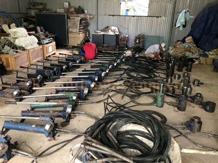 sửa chữa kích và bơm tay