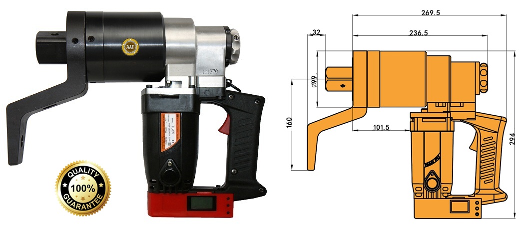 sung dien siet luc 1100-2500 N.m, sung siet bulong bang dien