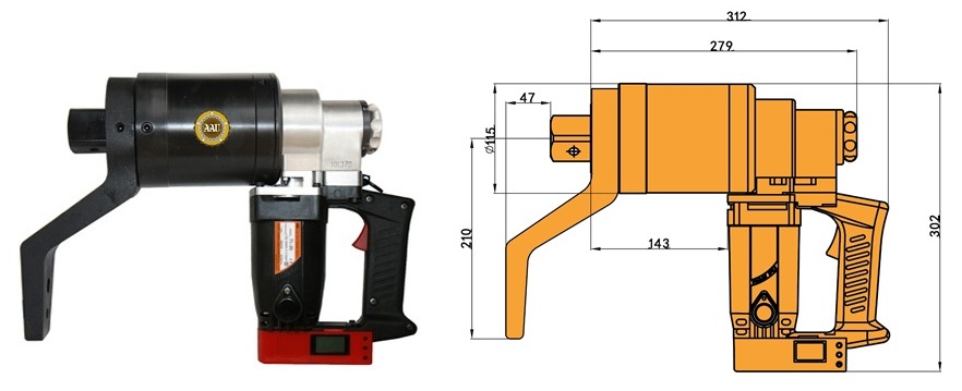 sung dien siet luc 1700-3500 N.m, sung siet bulong bang dien