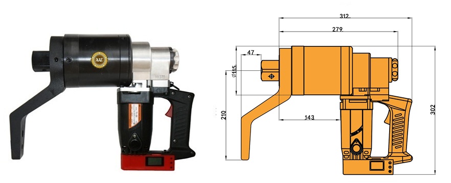 sung dien siet luc 2000-6000 N.m, sung siet bulong bang dien