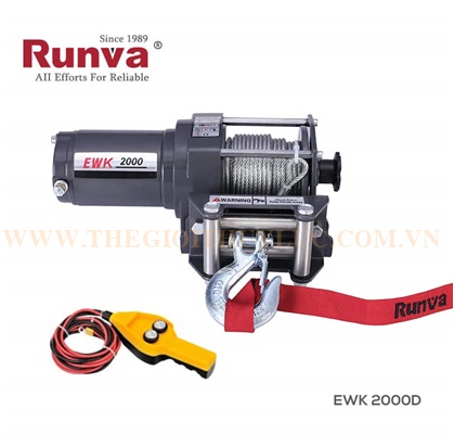 Tời điện 12V/24V tải trọng 907 kg