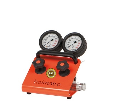 Valve 2 cổng + 2 đồng hồ &aacute;p (720 bar) 